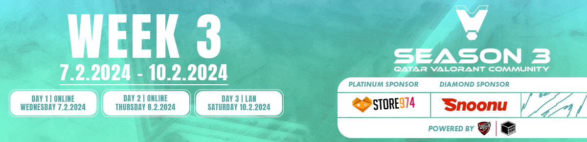 QVC Weekly Tournaments Season 3 – Week 3